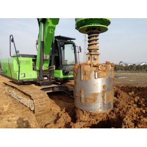 China Max. torque 50kN.m Hydraulic Piling Rig TYSIM KR50A Foundation Drilling Rigs Max. drilling diameter 1200mm on sale