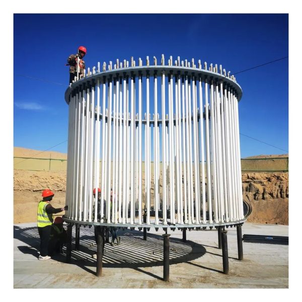 Quality Prestressed Anchor Cage Wind Turbine Foundation For Building M36-M56 wholesale