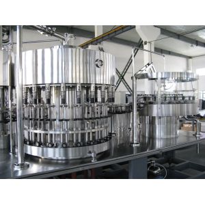 Stainless Steel Automatic Bottle Filling Machine Water Bottle Rinsing Filling