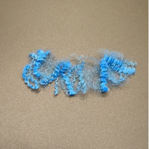 100% Recycled Polyester Staple Fiber Flame Retardant Color