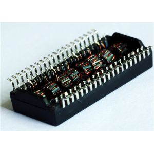 H1036LNL , H1036LNLT XFRMR MODULE 4PORT 1:1 10/100Base Isolation Transformer