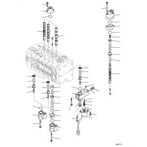 Solenoid 702-21-57410 7022157410 702-21-55911 7022155911 for PC40MR PC50MR