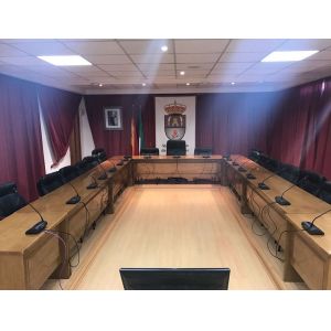 Cheap Boardroom Desktop Conference Microphone Voting and Translation Equipment Delgate Unit for sale