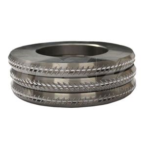 Three Roll Mill Tungsten Carbide Roll Rings Customized Size Long Using Life