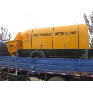 HBT90 Diesel Stationary Portable Concrete Pump High Mobile Flexibility