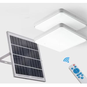 China Living Room Square Indoor Solar Ceiling Lights 200w 6000K Surface Mounted on sale