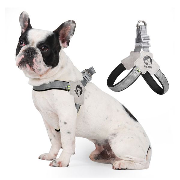 Pet Y-Shaped Harness Dog Breathable Reflective Harness For Small And Medium Sized Dog
