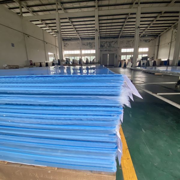 DUKE Brand Factory Wholesale Blue Color Cast Acrylic Sheet PMMA Perspex Plexiglass For Advertising