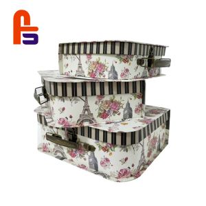 High Capacity HS Code 48196000 FSC BSCI Certificated Cardboard Suitcase Box