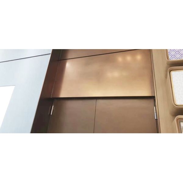 Colored Stainless Steel Sheet 8K Green Color for Hotel KTV Interior Decoration Anti-fingerprint Coating 4