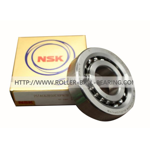 Quality Ball Screw Support Angular Contact Ball Bearing 25TAC62BSUC10PN7B 25x62x15mm wholesale