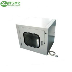 Cleanroom Pass Through Box with Reduced Contamination and Improved Efficiency