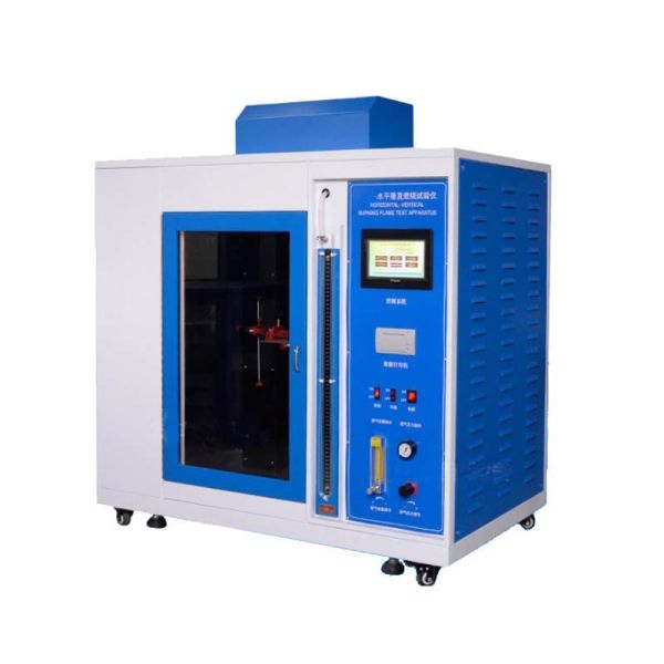 ISO 9772 Horizontal Vertical Flammability Tester Plastic Flammability Testing