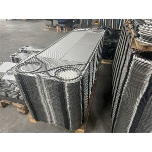 Nickel Chevron Heat Exchanger Plates And Gaskets Replacemeet