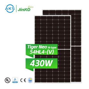 Jinko Tiger Neo N-Type 54HL4-V Jinko Solar Panel 410W 415W 420W 425W 430W PV