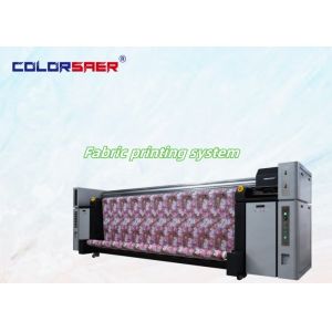 Large Format Roll To Roll All In One Cotton Polyester Textile Printing Machine