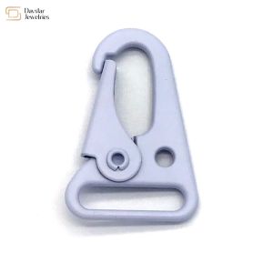 Metal Accessories Carabiner Webbing Buckle , Olecranon Hook Spring Gate Snap