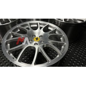 Ferrari F430 Forged Wheels Brushed Clear Finish Maining Forged RE-01