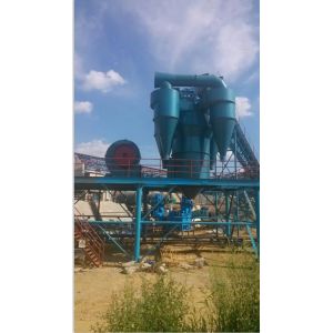 High Speed Rotation Fly Ash Air Classifier For Dry Fine Powder Classifying