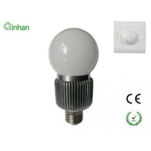 Cheap CE and RoHS High Quality 6W 160 degree 600 LM LED Ball Lamp QH-E27BD-E1W6-2 for sale
