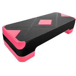 Stackable Aerobic Step Platforms PP Plastic 15cm Gym Equipment