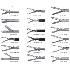 Class I Reusable Hysteroscope Uterine Claws Forceps Uterine Grasper Forceps 2x3