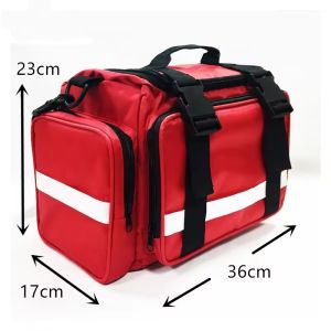 Empty First Aid Bag Emergency Trauma Kit 36X17X23CM with 3 Years Shelf Life and