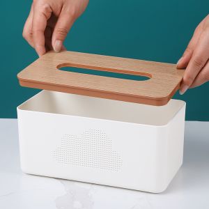 H10.3cm Household Polystyrene Paper Towel Holder Box