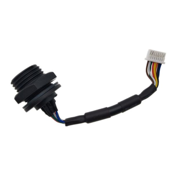 Panel Mount M16 Waterproof Female With NSH Series 1.0mm JST 8P NSHR-08V-S 28AWG Cable