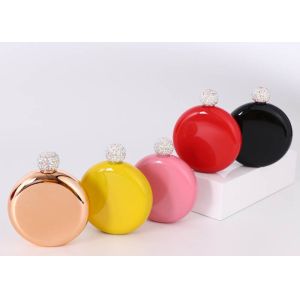 Customized Size / Color Cute Hip Flask Small Alcohol Flask Abrasion Resistance