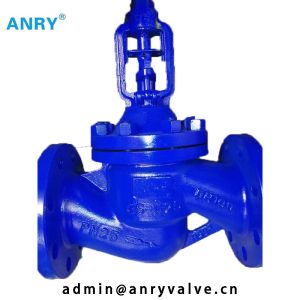 Flanged RF PN40 GOST Globe Valve Cast Steel GS-C25 Handwheel Gear