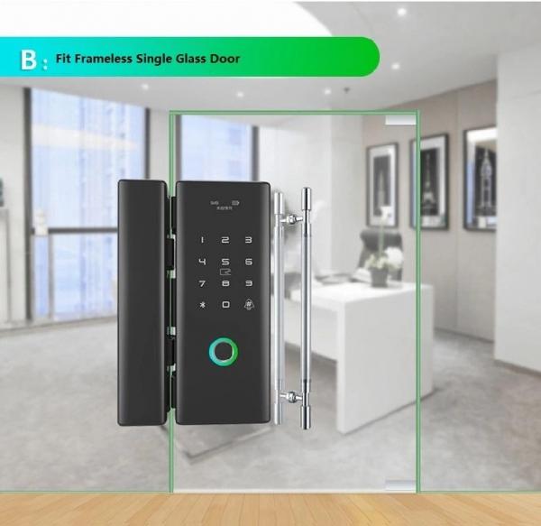 Remote Control Digital Glass Door Fingerprint Office Biometric Locks