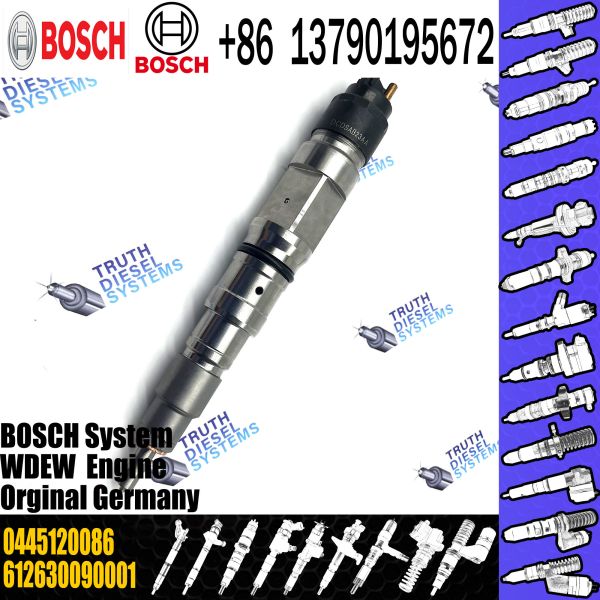 0445120086 Injector Common Rail Injection 0 445 120 086 265 266 127 Diesel Oil