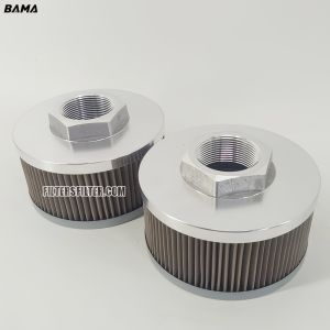 1 1/2 BSP/G Connection Thread Construction Machinery Oil Suction Filter Element