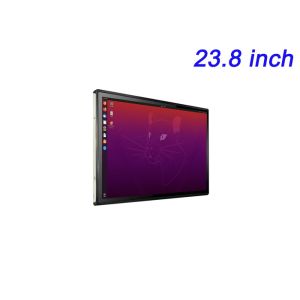 Cheap 23.8-Inch Linux Embedded Display for Public Information Panels, Industrial Automation, Energy Dashboards, and Smart City Applications for sale