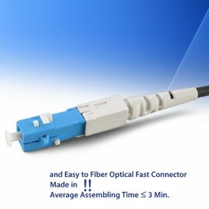 China Fast and Easy to Fiber Optical Fast Connector Made in with Average Assembling Time ≤ 3 Min on sale
