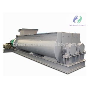 Concrete Double Shaft Mixing Screw Conveyor , Cement Screw Conveyor Easy