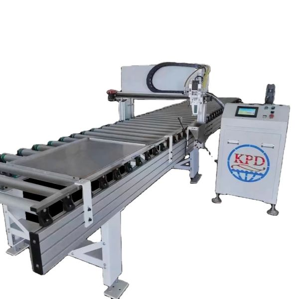 Insulation Board Gluing and Dispensing PU Bonding System with Video Outgoing