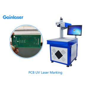 4000mm/S 355nm Laser Marker Machine For Bar Code