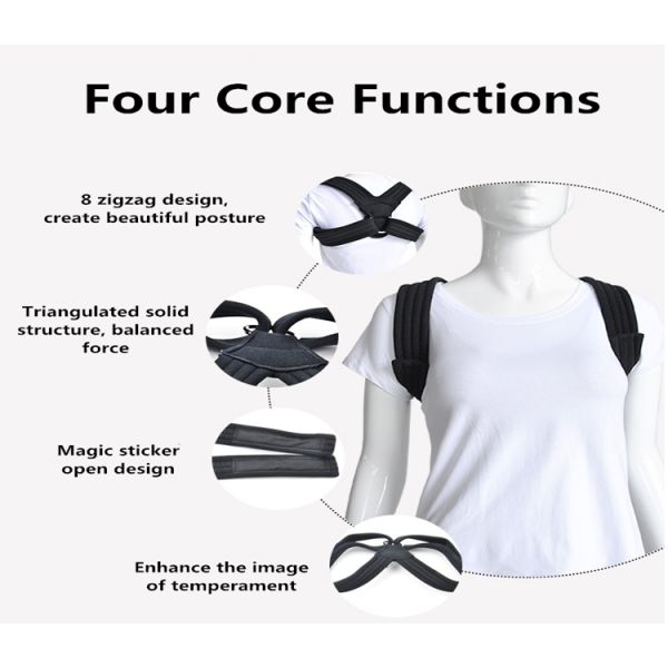 Adjustable Waist Back Support Belt , Elastic Back Brace For Women Men Free Sample