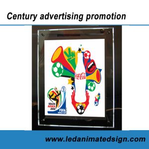 Ultra thin crystal light box