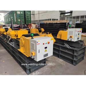40 Ton Tank Turning Rollers Conventional Pipe Welding For Wind Tower