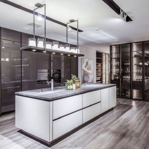 Customize Kitchen Cabinet High Gloss Modular Kitchen Cabinets for Durable Modern