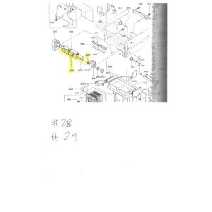 Fuji 232B Minilab Film Processor Part 334G03204 and 322G03111