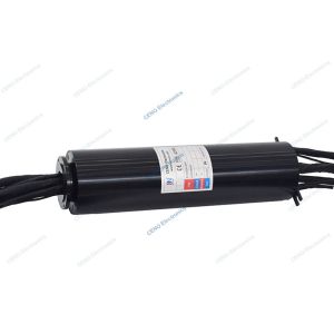 Encoder Signal Integrated Electrical Slip Ring Assembly With Multi Channels