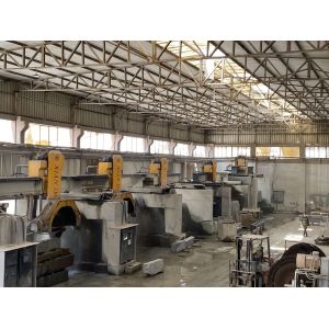High Precision Block Bridge Cutting Machine for 15m3/H Water Consumption and