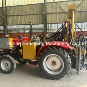 China 200/260m 254mm Tractor Mounted Four Wheels Big Power Water Well Drilling Rig on sale