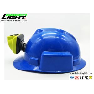 385lum 9000lux 6800mAh LED Miners Cap Lamp With USB Charger