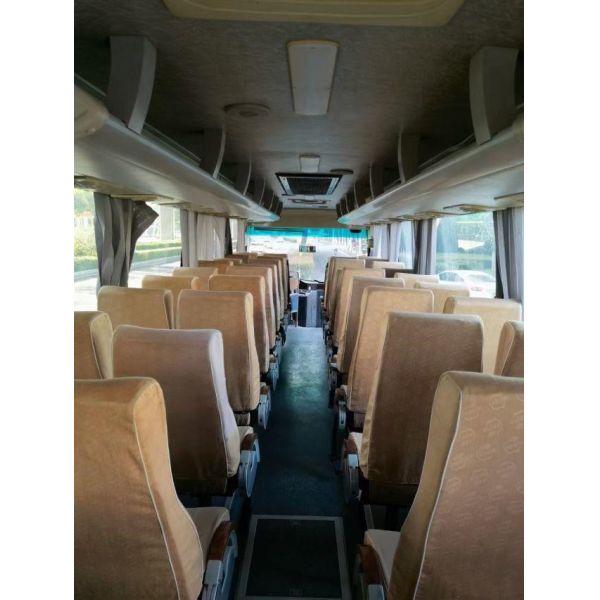 Faw Bus & Coach AC6107 Used Coach Bus 46 Seats CA6 Engine 162kw Low Kilometer High Quality