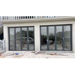 Structural Silicone Glazed Folding Windows - Flush Glass Appearance